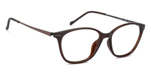 Load image into Gallery viewer, Brown Cat Eye Full Rim Women Eyeglasses by Lenskart Air Online-139743