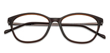 Load image into Gallery viewer, Brown Cat Eye Full Rim Women Eyeglasses by Lenskart Air Online-139743