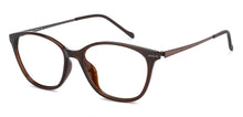 Load image into Gallery viewer, Brown Cat Eye Full Rim Women Eyeglasses by Lenskart Air Online-139743