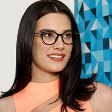 Load image into Gallery viewer, Black Cat Eye Full Rim Women Eyeglasses by Lenskart Air Computer Glasses-142754
