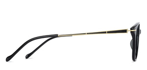 Black Cat Eye Full Rim Women Eyeglasses by Lenskart Air Computer Glasses-142754