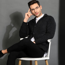 Load image into Gallery viewer, Black Rectangle Rimless Unisex Eyeglasses by Lenskart Air Online-136018