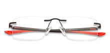 Load image into Gallery viewer, Black Rectangle Rimless Unisex Eyeglasses by Lenskart Air Online-136018
