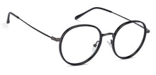 Load image into Gallery viewer, Black Round Full Rim Unisex Eyeglasses by Lenskart Air Online-136025