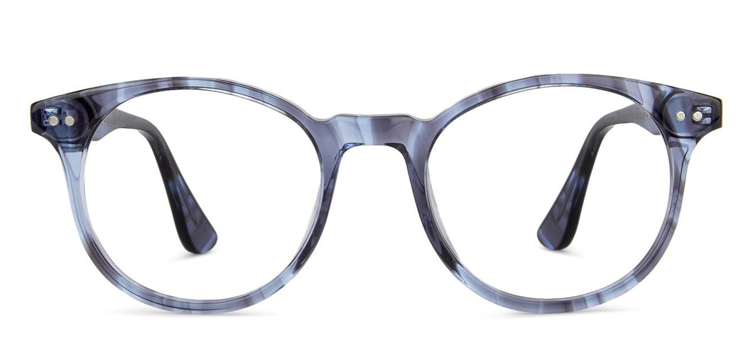 Tortoise Round Full Rim Extra Narrow Unisex Eyeglasses by Vincent Chase-136134
