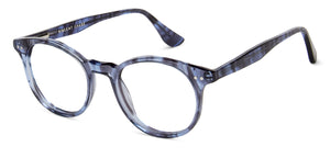 Tortoise Round Full Rim Extra Narrow Unisex Eyeglasses by Vincent Chase-136134