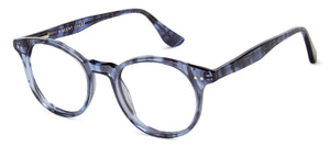 Tortoise Round Full Rim Extra Narrow Unisex Eyeglasses by Vincent Chase-136134