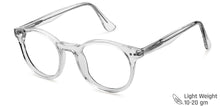 Load image into Gallery viewer, Transparent Round Full Rim Unisex Eyeglasses by Vincent Chase-145928