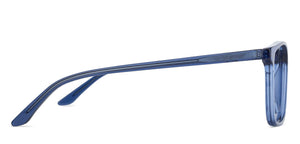 Blue Rectangle Full Rim Unisex Eyeglasses by Vincent Chase Online-136141