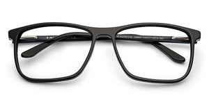 Black Rectangle Full Rim Unisex Eyeglasses by Vincent Chase Computer Glasses-149938