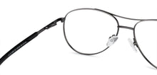 Load image into Gallery viewer, Gunmetal Aviator Full Rim Medium Unisex Eyeglasses by Vincent Chase-136164
