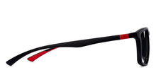 Load image into Gallery viewer, Black Rectangle Full Rim Unisex Eyeglasses by Lenskart Air Online-136357