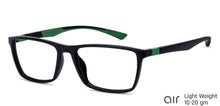 Load image into Gallery viewer, Grey Rectangle Full Rim Unisex Eyeglasses by Lenskart Air Online-136364