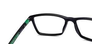 Grey Rectangle Full Rim Unisex Eyeglasses by Lenskart Air Online-136364