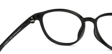 Load image into Gallery viewer, Black Round Full Rim Unisex Eyeglasses by Lenskart Air Computer Glasses-142794