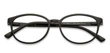 Load image into Gallery viewer, Black Round Full Rim Narrow Unisex Eyeglasses by Lenskart Air-136702