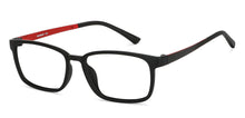 Load image into Gallery viewer, Black Rectangle Full Rim Unisex Eyeglasses by Lenskart Air Computer Glasses-142852