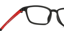 Load image into Gallery viewer, Black Rectangle Full Rim Unisex Eyeglasses by Lenskart Air Computer Glasses-142852