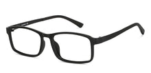 Load image into Gallery viewer, Black Rectangle Full Rim Unisex Eyeglasses by Lenskart Air LA-136708