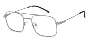 Gunmetal Square Full Rim Unisex Eyeglasses by Vincent Chase-136759