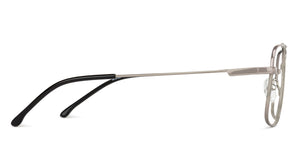 Gunmetal Square Full Rim Unisex Eyeglasses by Vincent Chase-136759