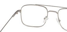Load image into Gallery viewer, Gunmetal Square Full Rim Unisex Eyeglasses by Vincent Chase-136759