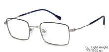 Load image into Gallery viewer, Gunmetal Rectangle Full Rim Unisex Eyeglasses by Vincent Chase VC-136761