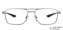 Load image into Gallery viewer, Gunmetal Rectangle Full Rim Unisex Eyeglasses by Vincent Chase Online-136811