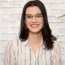 Load image into Gallery viewer, Black Rectangle Rimless Unisex Eyeglasses by Lenskart Air Computer Glasses-147968