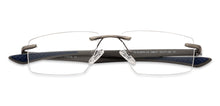 Load image into Gallery viewer, Grey Rectangle Rimless Unisex Eyeglasses by Lenskart Air Computer Glasses-147967