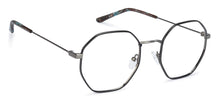 Load image into Gallery viewer, Gunmetal Hexagonal Full Rim Narrow Unisex Eyeglasses by Vincent Chase-136853