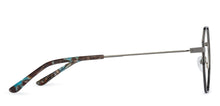 Load image into Gallery viewer, Gunmetal Geometric Full Rim Unisex Eyeglasses by Vincent Chase Computer Glasses-138069
