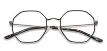 Load image into Gallery viewer, Gunmetal Hexagonal Full Rim Narrow Unisex Eyeglasses by Vincent Chase-136853