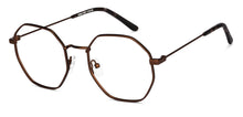 Load image into Gallery viewer, Brown Geometric Full Rim Unisex Eyeglasses by Vincent Chase-201839