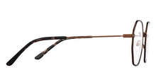 Load image into Gallery viewer, Brown Geometric Full Rim Unisex Eyeglasses by Vincent Chase-201839