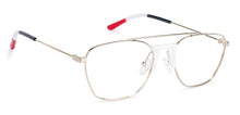 Load image into Gallery viewer, Gold Wayfarer Full Rim Unisex Eyeglasses by Vincent Chase Online-136856