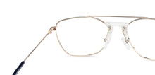 Load image into Gallery viewer, Gold Wayfarer Full Rim Unisex Eyeglasses by Vincent Chase Online-136856