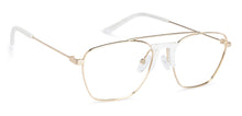 Load image into Gallery viewer, Gold Wayfarer Full Rim Unisex Eyeglasses by Vincent Chase Online-136857