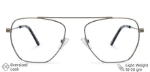 Load image into Gallery viewer, Gunmetal Square Full Rim Unisex Eyeglasses by Vincent Chase VC-136859