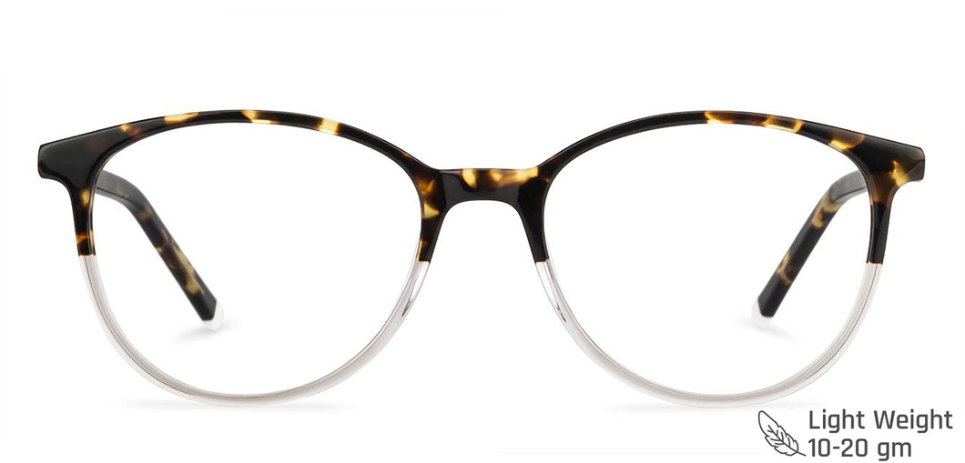 Tortoise Cat Eye Full Rim Women Eyeglasses by Vincent Chase-136861