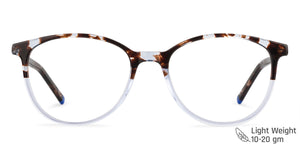 Tortoise Cat Eye Full Rim Women Eyeglasses by Vincent Chase Online-136862
