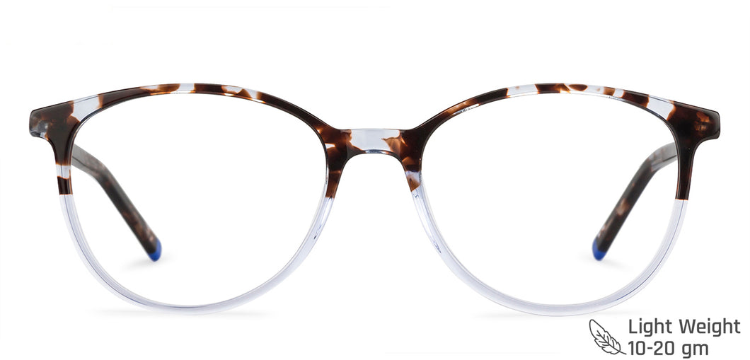 Tortoise Cat Eye Full Rim Women Eyeglasses by Vincent Chase Online-136862