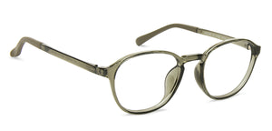 Green Round Full Rim Unisex Eyeglasses by Lenskart Air Online-137084