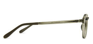 Green Round Full Rim Unisex Eyeglasses by Lenskart Air Online-137084