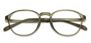Green Round Full Rim Unisex Eyeglasses by Lenskart Air Online-137084