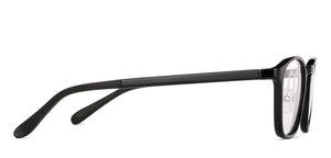Black Square Full Rim Unisex Eyeglasses by Lenskart Air Computer Glasses-146720