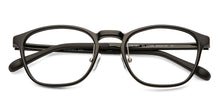 Load image into Gallery viewer, Black Square Full Rim Unisex Eyeglasses by Lenskart Air Computer Glasses-146720