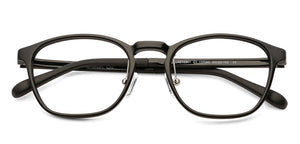 Black Square Full Rim Unisex Eyeglasses by Lenskart Air Computer Glasses-146720