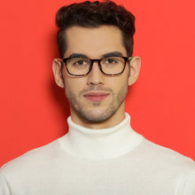 Load image into Gallery viewer, Brown Square Full Rim Unisex Eyeglasses by Lenskart Air Online-137089