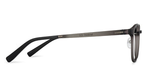 Grey Round Full Rim Unisex Eyeglasses by Lenskart Air LA-137092